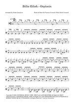 Oxytocin - Billie Eilish drum sheet music