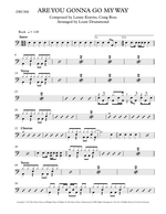 Are You Gonna Go My Way - Lenny Kravitz drum sheet music