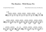 Wild Honey Pie - The Beatles drum sheet music