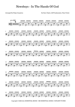 In the Hands of God - Newsboys drum sheet music