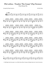 Trashin' the Camp (Pop Version) (feat. NSYNC) - Phil Collins drum sheet music