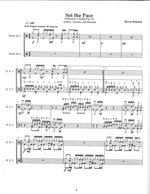 Set the Pace - Byron Mutnick drum sheet music
