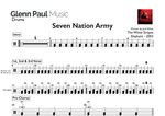 Seven Nation Army - The White Stripes drum sheet music