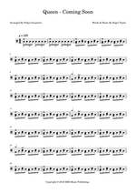 Coming Soon - Queen drum sheet music