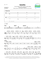 Satellite - Harry Styles drum sheet music