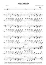 Since U Been Gone - Kelly Clarkson drum sheet music