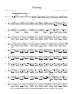 Everlong - Foo Fighters drum sheet music