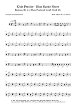 Blue Suede Shoes - Elvis Presley drum sheet music