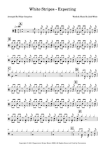 Expecting - The White Stripes drum sheet music