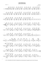 Half a Mile Away - Billy Joel drum sheet music