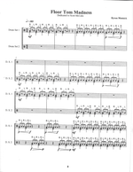 Floor Tom Madness - Byron Mutnick drum sheet music