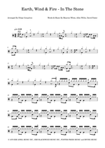In the Stone - Earth, Wind & Fire drum sheet music