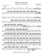Falling of the Rain - Billy Joel drum sheet music