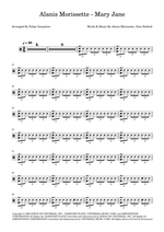 Mary Jane - Alanis Morissette drum sheet music