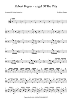 Angel of the City - Robert Tepper drum sheet music