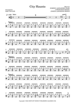 City Haunts - Nothing but Thieves drum sheet music