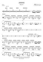Amani - Beyond drum sheet music