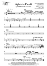 Uptown Funk (feat. Bruno Mars) - Mark Ronson drum sheet music