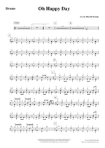 Oh Happy Day - The Edwin Hawkins Singers drum sheet music