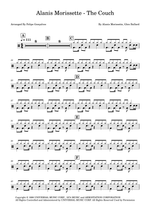 The Couch - Alanis Morissette drum sheet music