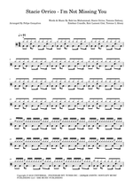 I'm Not Missing You - Stacie Orrico drum sheet music