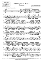 That Golden Rule - Biffy Clyro drum sheet music