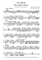 All Along the Watchtower - The Jimi Hendrix Experience drum sheet music
