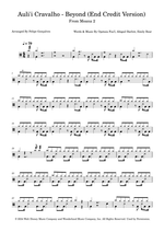 Beyond (End Credit Version) - Opetaia Foa'i drum sheet music