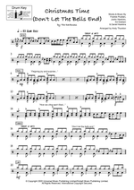 Christmas Time (Don't Let the Bells End) - The Darkness drum sheet music