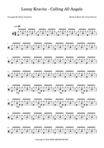 Calling All Angels - Lenny Kravitz drum sheet music