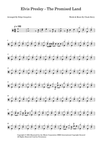 Promised Land - Elvis Presley drum sheet music