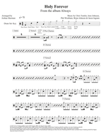Holy Forever - Chris Tomlin drum sheet music