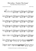 Trashin' the Camp - Tarzan: Movie Cast drum sheet music