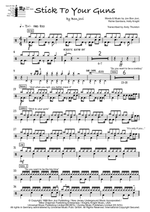 Stick to Your Guns - Bon Jovi drum sheet music