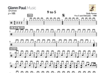 9 to 5 - Dolly Parton drum sheet music