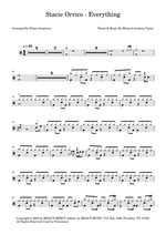 Everything - Stacie Orrico drum sheet music