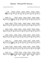 Dressed for Success - Roxette drum sheet music
