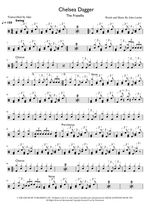 Chelsea Dagger - The Fratellis drum sheet music