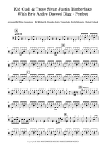 Perfect - Justin Timberlake, Eric André, Daveed Diggs, Kid Cudi & Troye Sivan drum sheet music