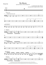 No Roots - Alice Merton drum sheet music