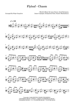 Chasm - Flyleaf drum sheet music