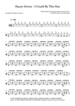 I Could Be the One - Stacie Orrico drum sheet music