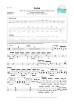 Luna - Bombay Bicycle Club drum sheet music