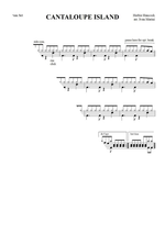 Cantaloupe Island - Herbie Hancock drum sheet music
