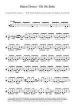 Oh Oh Baby - Stacie Orrico drum sheet music