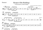 Respect - Aretha Franklin drum sheet music