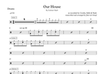 Our House - Crosby, Stills, Nash & Young drum sheet music