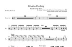 I Gotta Feeling - Black Eyed Peas drum sheet music