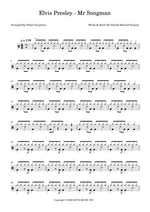 Mr. Songman - Elvis Presley drum sheet music