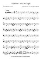 Hold Me Tight - Scorpions drum sheet music